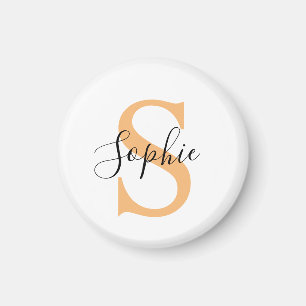 Elegantes Skript individuelles Namensgeschenk Magnet