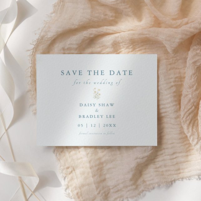 Elegantes Skript Moderne Aquarellfarben Save The Date (Von Creator hochgeladen)