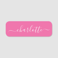 Elegantes Skript Moderner Name Personalisiert Hot