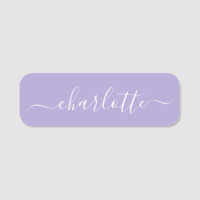Elegantes Skript Moderner Name Personalisiert Lave