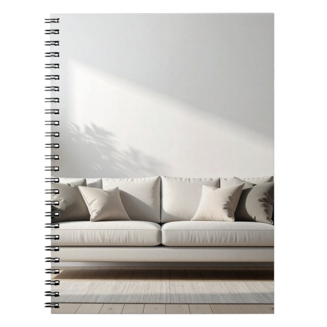 Elegantes Sofa Notizblock (Vorderseite)