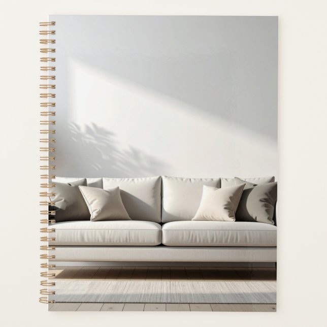 Elegantes Sofa Planer (Vorderseite)