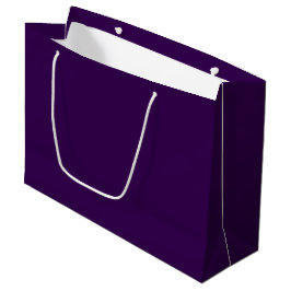 Elegantes solides Dunkelviolett Große Geschenktüte