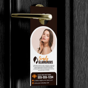 Elegantes Spa-Schönheitssalon Make-up Nägel & Gesi Türanhänger