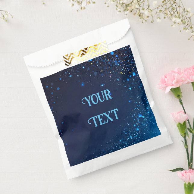 Elegantes Sparkle Design für Hochzeiten und Einlad Geschenktütchen (Versiegelt)