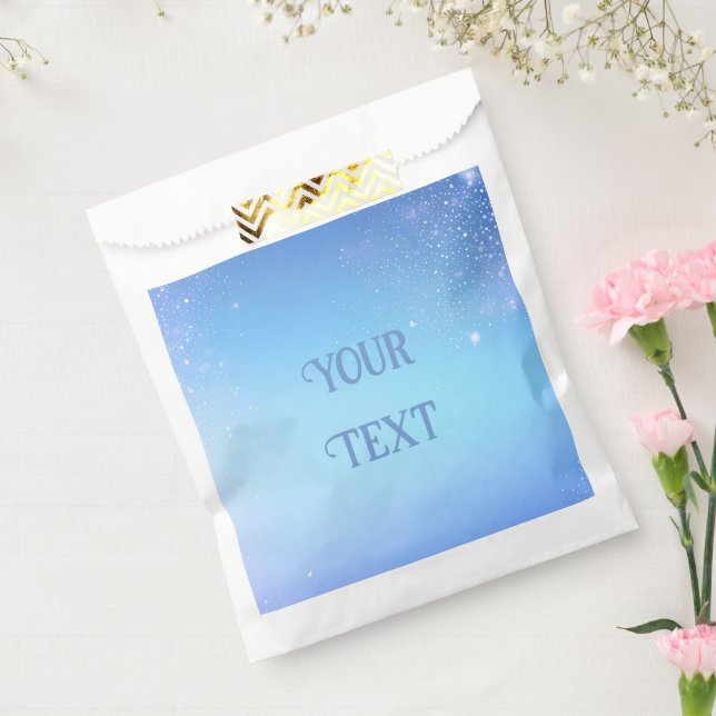 Elegantes Sparkle Design für Hochzeiten und Einlad Geschenktütchen (Versiegelt)