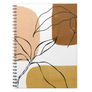 Elegantes Spiral Foto Notebook (80 Seiten B&W) Notizblock