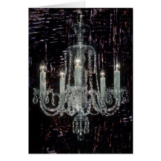 elegantes steampunk gotischer Kristallleuchter