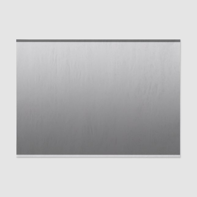 Elegantes Steigungs-Silber Seidenpapier (Vorderseite)
