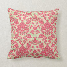 Elegantes stilvolles Himbeer-Damaskus-inspiriertes