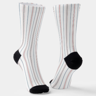 Elegantes Streifenmuster. Socken