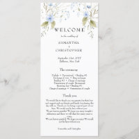 Elegantes Summer Meadow Wildblumen Boho Programm