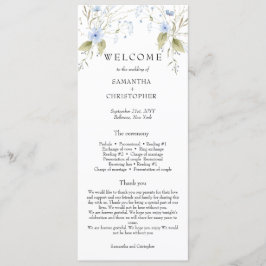 Elegantes Summer Meadow Wildblumen Boho Programm