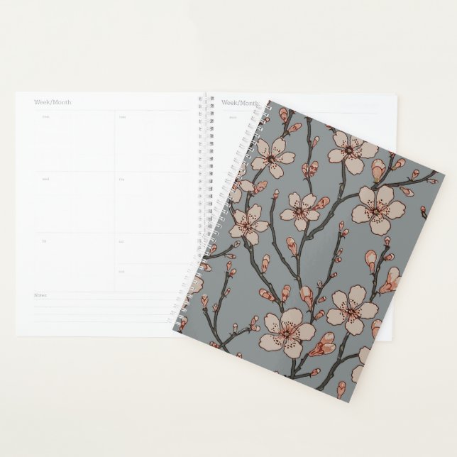 Elegantes süß rosa Blume Blossom Kirschmuster Planer (Anzeige)