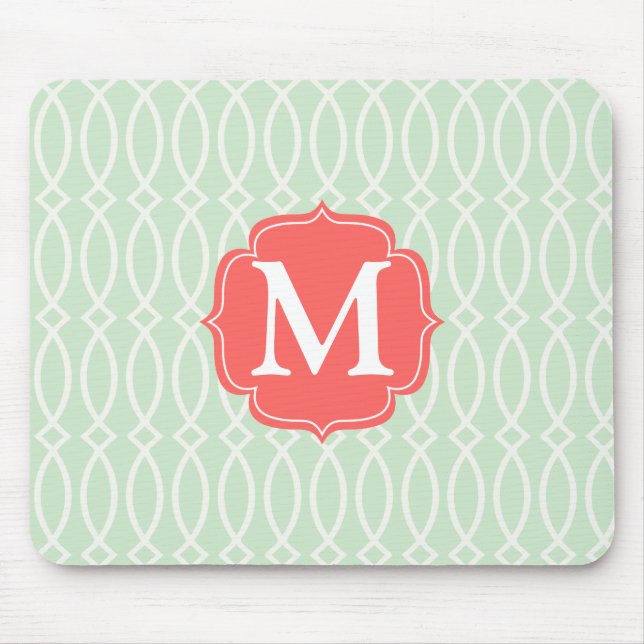 Elegantes tadelloses modernes Gitter Mousepad (Vorne)