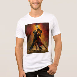 ✨Elegantes Tango-Paar romantisches Art Design Tri-Blend Shirt