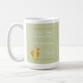 Elegantes Teachers Golden Pastel Retirement Party Kaffeetasse