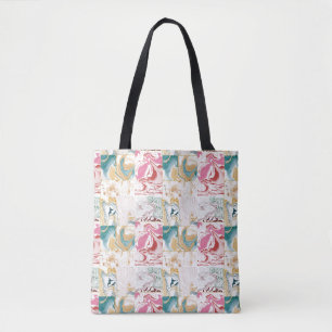 Elegantes Teal- und Rosa-Retro-Marmor-Fluid-Art-Mo
