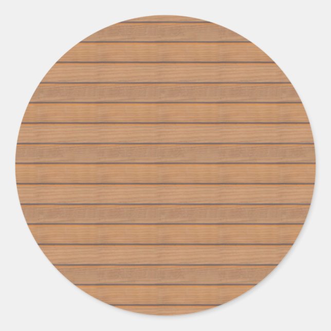 Elegantes Template für die Holzfaser Runder Aufkleber (Vorderseite)