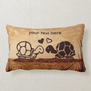 Elegantes Thema LIEBE Custom Lumbar Pillow Lendenkissen