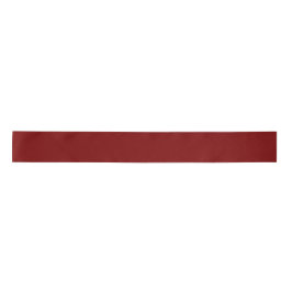 Elegantes tiefrotes Vollton Satinband