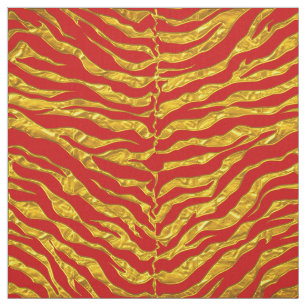 Elegantes Tiger-Druck-Gewebe Stoff