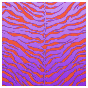 Elegantes Tiger-Druck-Gewebe Stoff