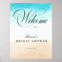 Elegantes tropisches Brautparty