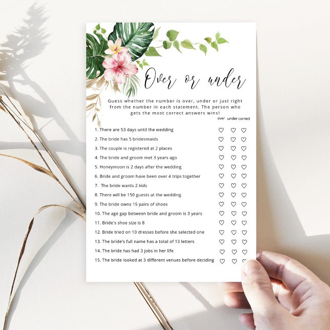 Elegantes tropisches Spiel über oder unter dem Bra (Von Creator hochgeladen)