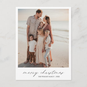 Elegantes Typografie-Foto Moderne Weihnachten