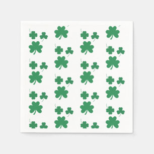 Elegantes und chic St. Patrick's Day Party-Geschen Serviette