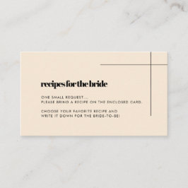 Elegantes und elegantes Brautparty Rezept Karte