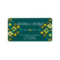 Elegantes und elegantes geometrisches Muster
