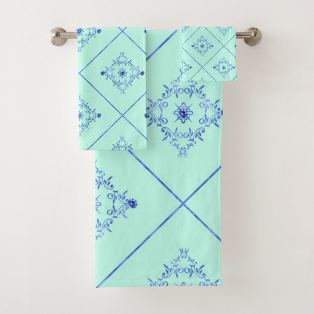 ELEGANTES UND HÜBSCHES BADEZIMMER TOWEL SET (Insitu)