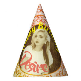 Elegantes und lustiges Scroll-Foto Party-Hut einfü Partyhütchen