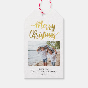 Elegantes und modernes Gold Fossilienmuseum Foto Geschenkanhänger