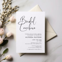 Elegantes und modernes, schwarz-weißes Bridal-Mitt