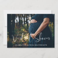 Elegantes und modernes Virtual Baby Dusche Foto