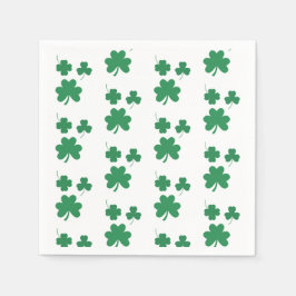 Elegantes und schicke St. Patrick Day Gastgeschenk Serviette