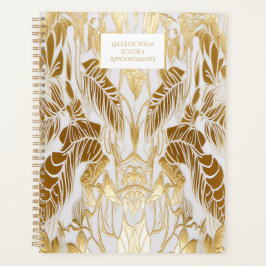 Elegantes und stilvolles Gilded Aura Business-Logo Planer