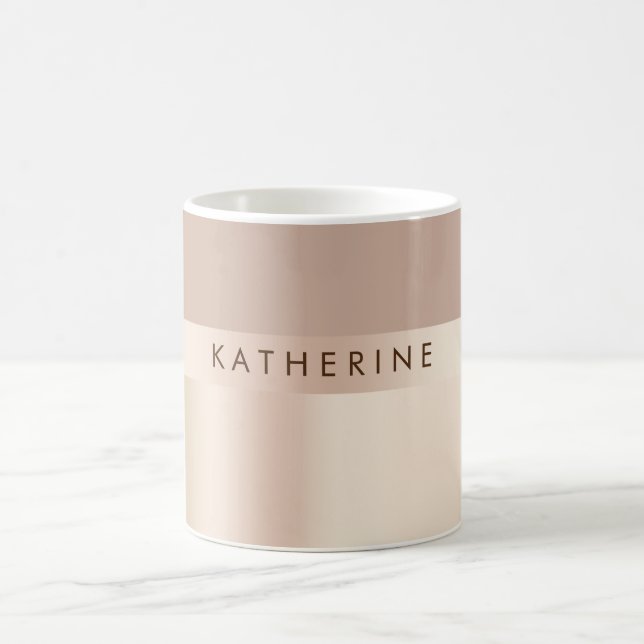 Elegantes und stilvolles Goldgold der Rose Kaffeetasse (Mittel)