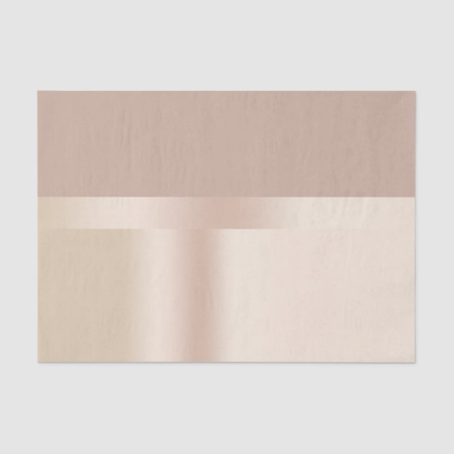 Elegantes und stilvolles Goldgold der Rose Seidenpapier (Vorderseite)