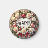 Elegantes Valentinstag-Design mit Rose