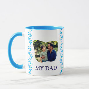 Elegantes Vatertagsgeschenk mit Smaragd-Ivy  Tasse