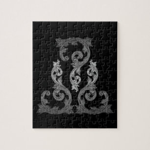 Elegantes Verziertes Design Puzzle