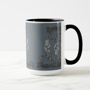 Elegantes Verziertes Design Tasse