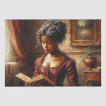 Elegantes Viktorianisches Blatt-Lesepapier