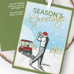 Elegantes, Vintag Inspiriertes Golf Weihnachten