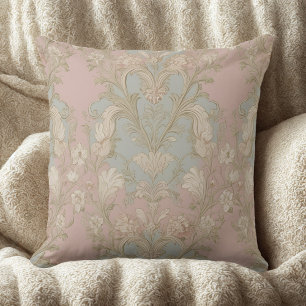 Elegantes vintage Blumen-Kissen Kissen