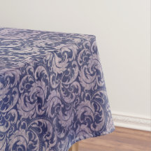 Elegantes, vintage-lila Damastmuster